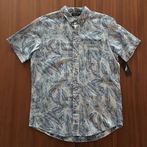 Nautica Mens Short Sleeve Button Down Casual Shirt